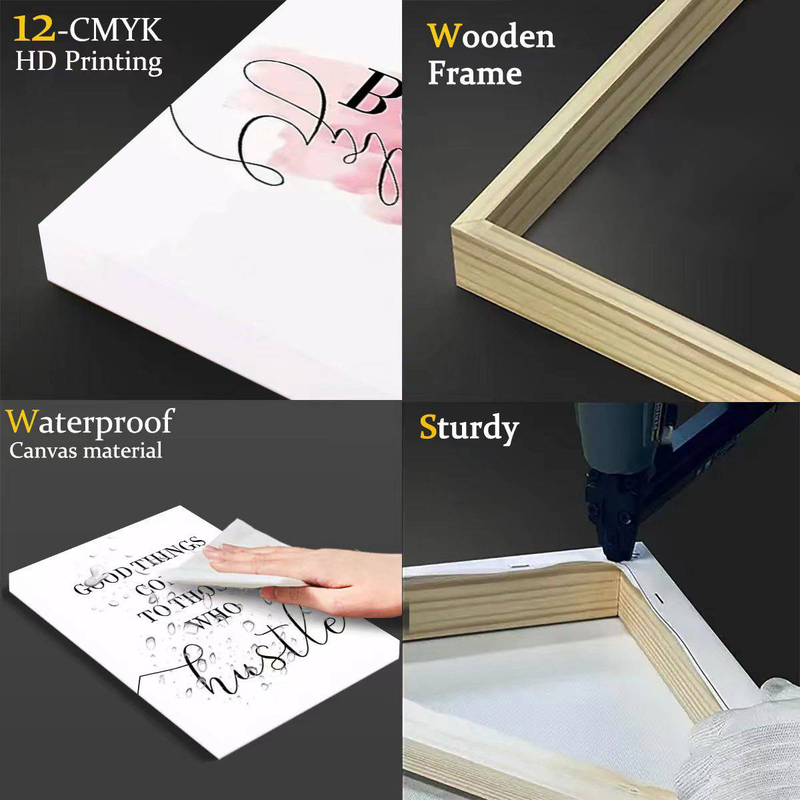 1pc Autumn Tree Landscape Art Canvas Prints Painting- Serene Mountain Backdrop, Perfect For Living Room, Bedroom, Or Office Decor_voghion.com