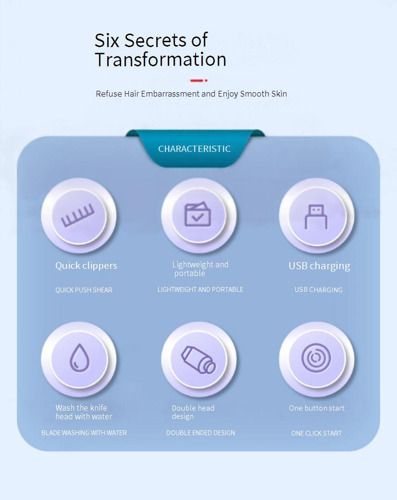 Epilierer, Elektrorasierer, Ganzkörper-Haarentfernungsgerät für Damen, Eine Maschine Für Mehrere Anwendungen, Beinhaare, Private Teile, Schamhaar-Trimmartefakt_voghion.com