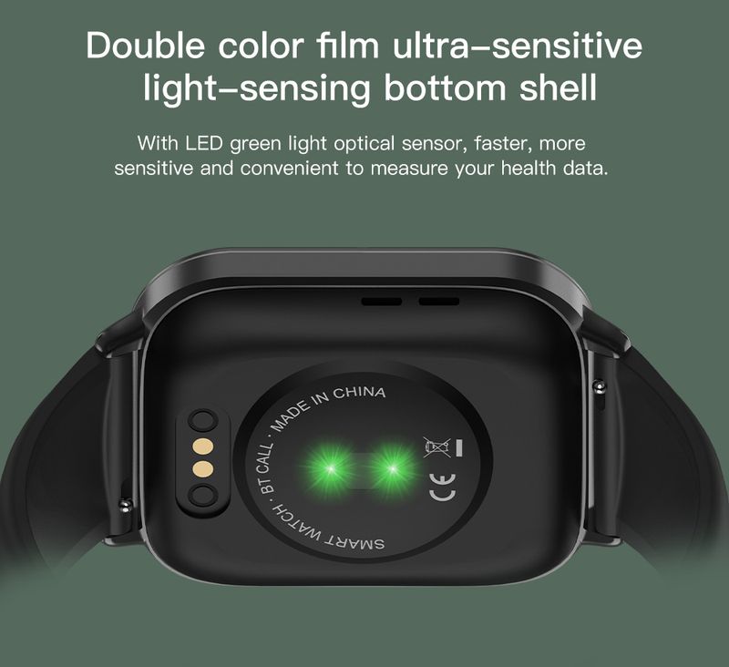 T19F Popular Bluetooth Phone Watch Huaqiangbei 1.83 Real-time Heart Rate Blood Oxygen Sleep Sports Smart Watch_voghion.com