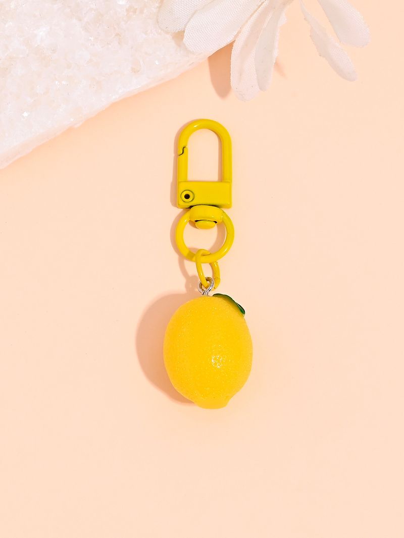 Erdbeere Traube Banane Mango Zitrone Schlüsselanhänger Simulation Obst Tasche Telefon Fall CCD Kamera Anhänger_voghion.com
