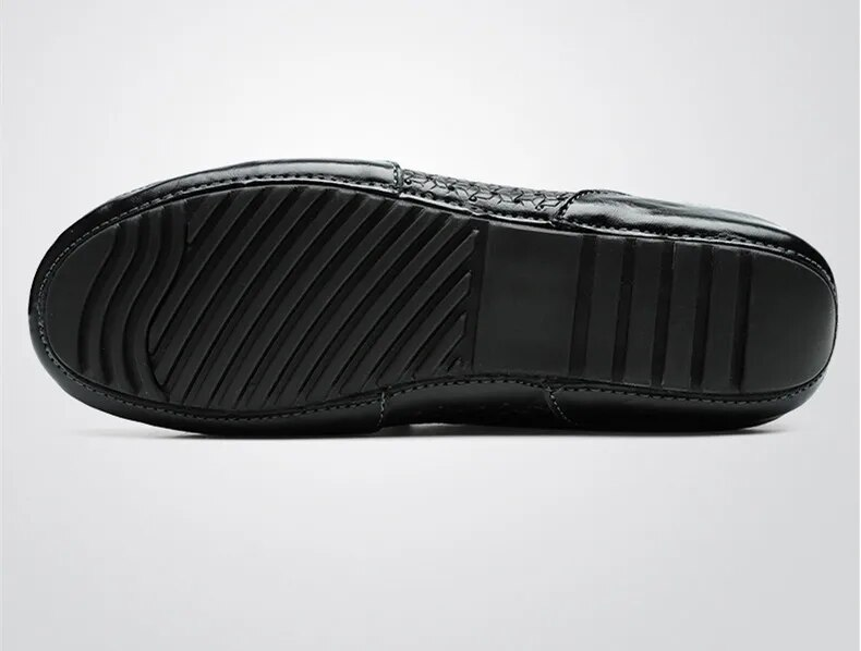 Marca de verão masculina casual macio couro genuíno mocassins mocassins designer italiano respirável deslizamento em sapatos de barco_voghion.com