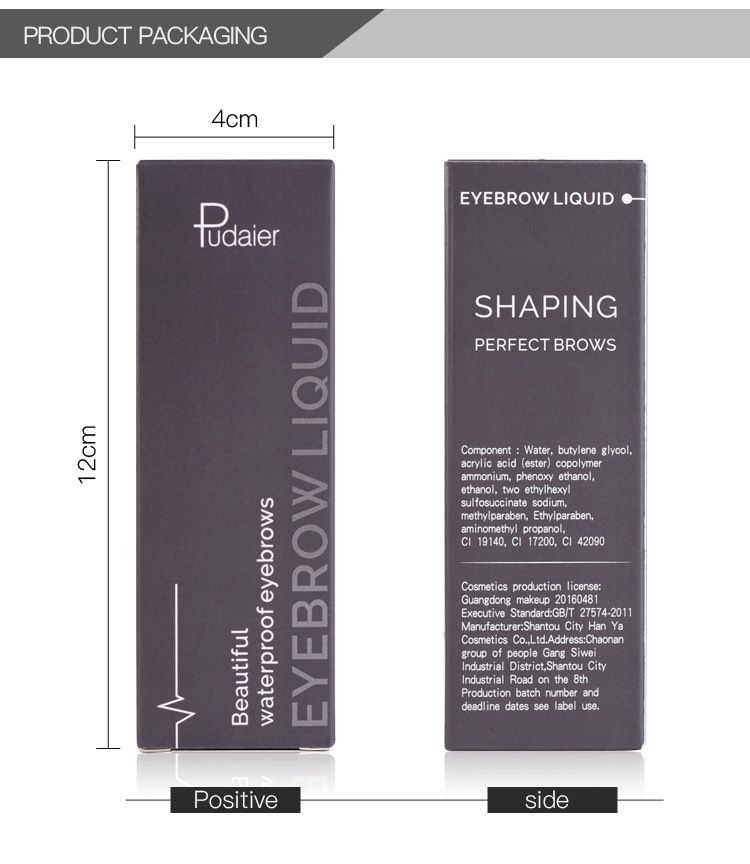 Natural Waterproof Makeup Resistant Non Fading Eyebrow Dye 3D Eyebrow Cream Water-based Eyebrow Pencil Liquid Eyebrow Pencil_voghion.com
