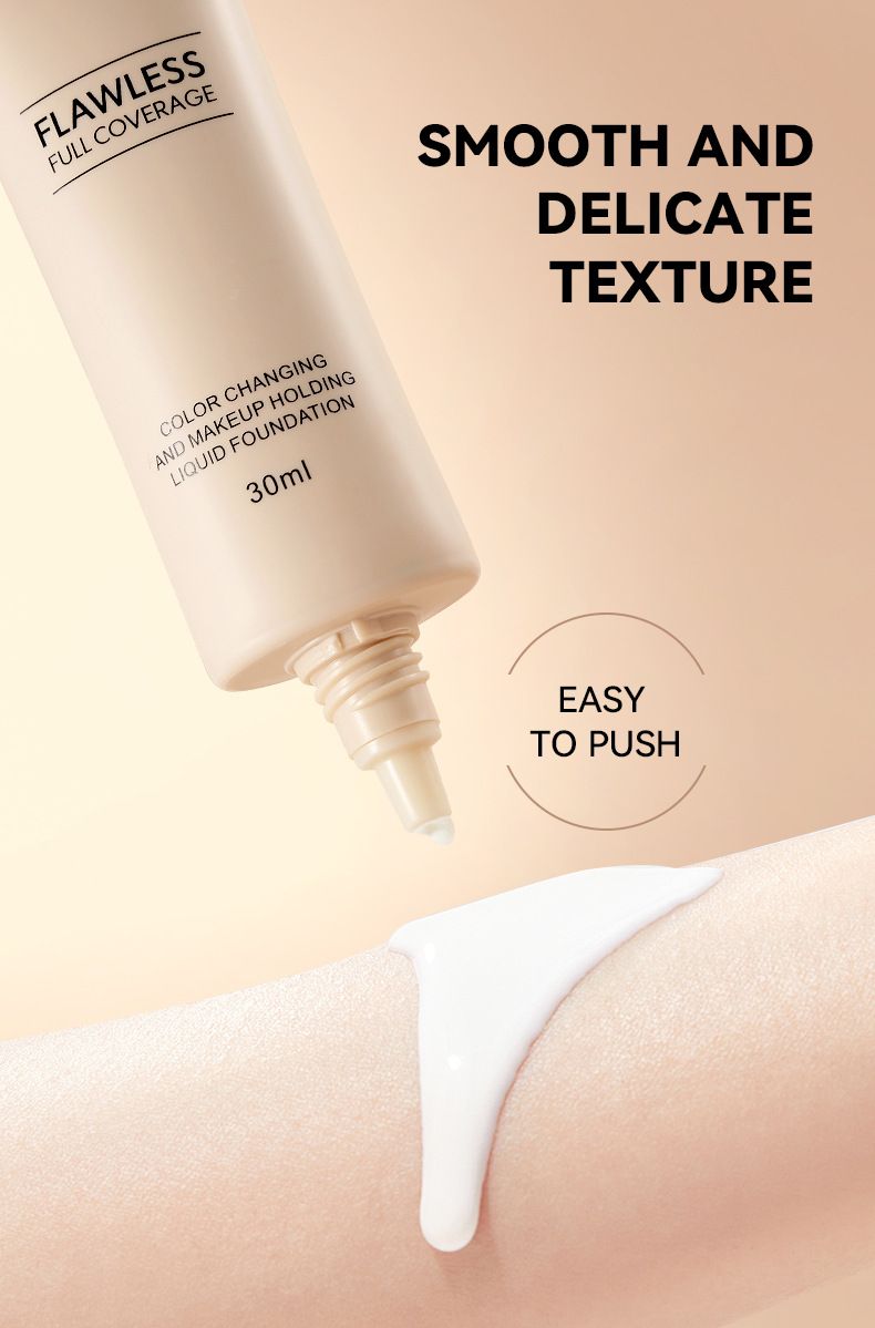 Warmer flüssiger Foundation-Concealer, dauerhaftes Make-up, dauerhafte Feuchtigkeitsversorgung und Feuchtigkeitsversorgung_voghion.com