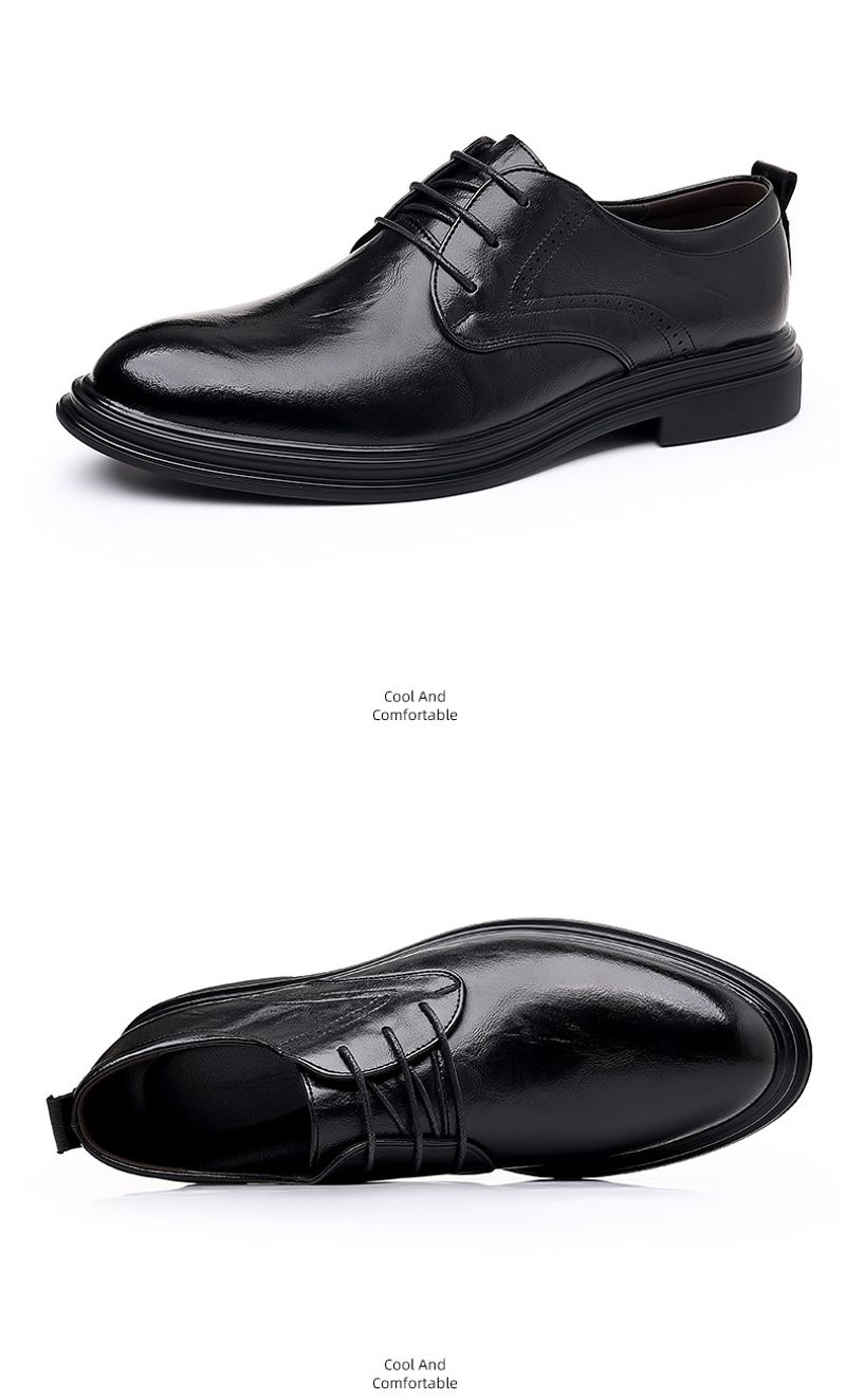 Leder leder business formale kleid beste mann schwarz casual hochzeit anzug atmungsaktiv England bräutigam herren schuhe_voghion.com