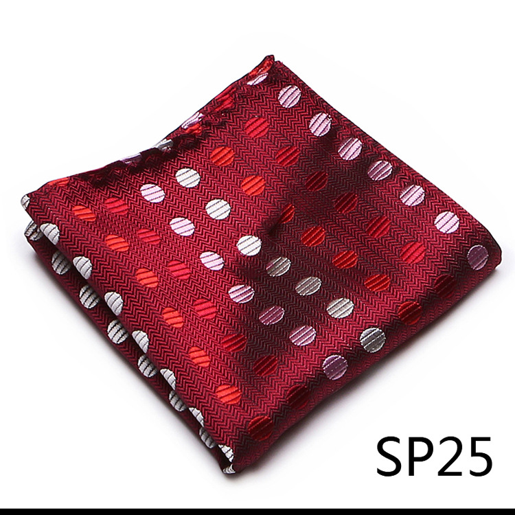 Heren Brits patroon effen kleur polyester zijden vierkante sjaal bruiloft pak zakdoek overhemd klaar op voorraad_voghion.com