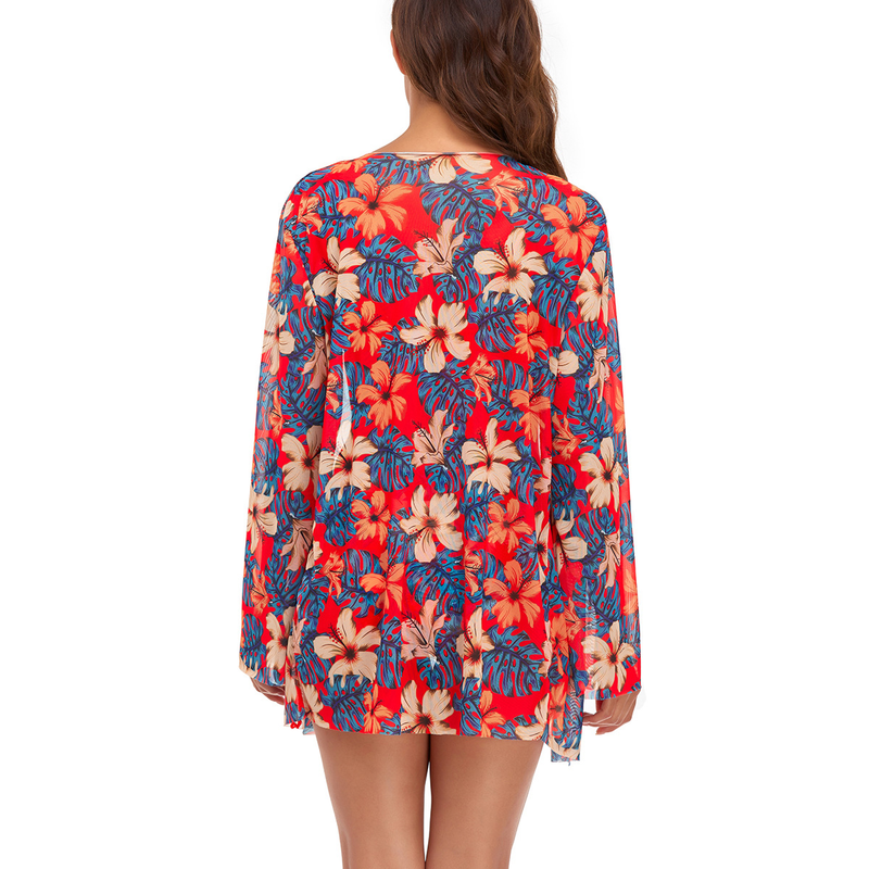 Women's Clothing Print Sexy Bikini Three Piece Suit Women's Swimsuit_voghion.com