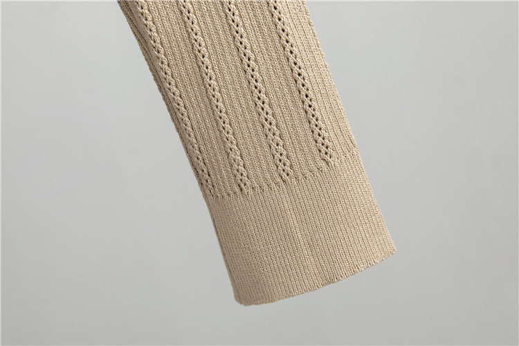 Dameskleding Gebreid Pak Voor Vrouwen Lente Nieuwe Stijl Cardigan Trui + Vest + Gebreide Rok Driedelig Pak_voghion.com