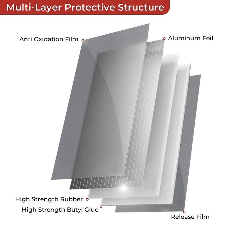 11.8 Riparazione Sigillatura Finestra Impermeabile a Tenuta Stagna RV per Metallo e Nastro X Silico 16.4' e Nastro Butilico per Esterni Riparazione Barca Plastica_voghion.com