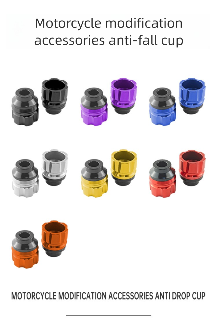 Motorcycle Scooter Modification Parts Electric Vehicle Anti-Fall CNC Aluminum Alloy Anti-Collision Shock Absorption_voghion.com