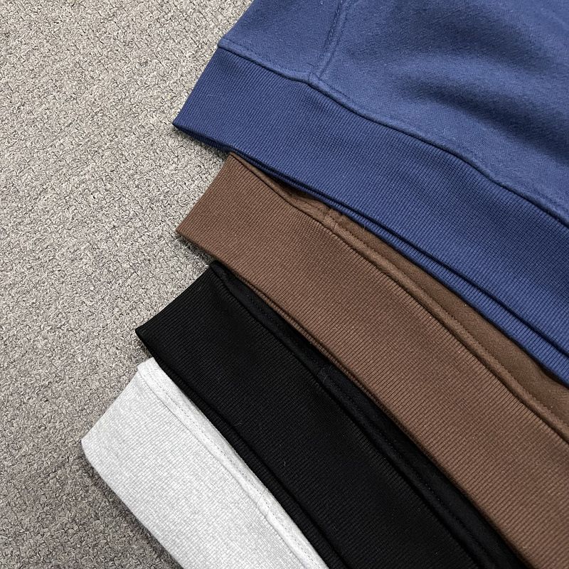 Herrenbekleidung alwaysdowhatyoushoulddo Marken-Samt-Sweatshirt ADWYSD Sun Roll Basic Style_voghion.com