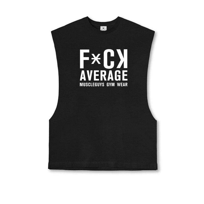 2023 Nieuwe zomertraining tanktop heren sport basketbal hardlopen fitness spier ontspannen lichtgewicht mouwloos T-shirt_voghion.com