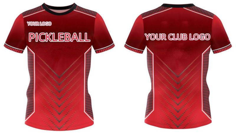 men's clothing Pickleball Jersey Moisture-absorbing Quick-drying Sports T-shirt Breathable Sweat-wicking Round Neck Short-sleeved Top_voghion.com