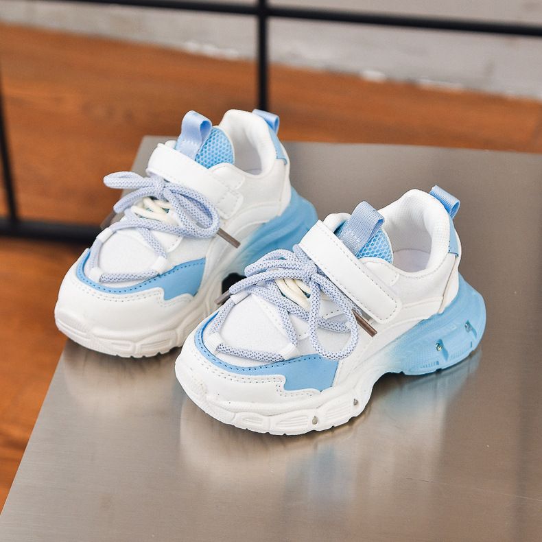 Chaussures de sport coréennes pour filles, printemps-automne 2025, chaussures de course à LED pour enfants, semelles souples, vente en gros_voghion.com