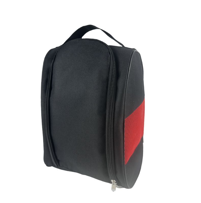 New Shoe Bag Outdoor Business Travel Waterproof Sports Shoe Bag Mesh Breathable Men's and Women's Football Shoe Storage Bag_voghion.com