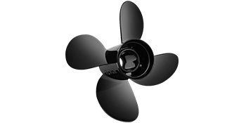 VEVOR Outboard Propeller, Replace For OEM 48-8M0084495, 4 Blades 14\" X 19\" Aluminium Boat Propeller, Compatible With 135-300HP 2-Stroke & 4-Stroke Outboards, Alpha&Bravo I Stern-Drives, RH_voghion.com