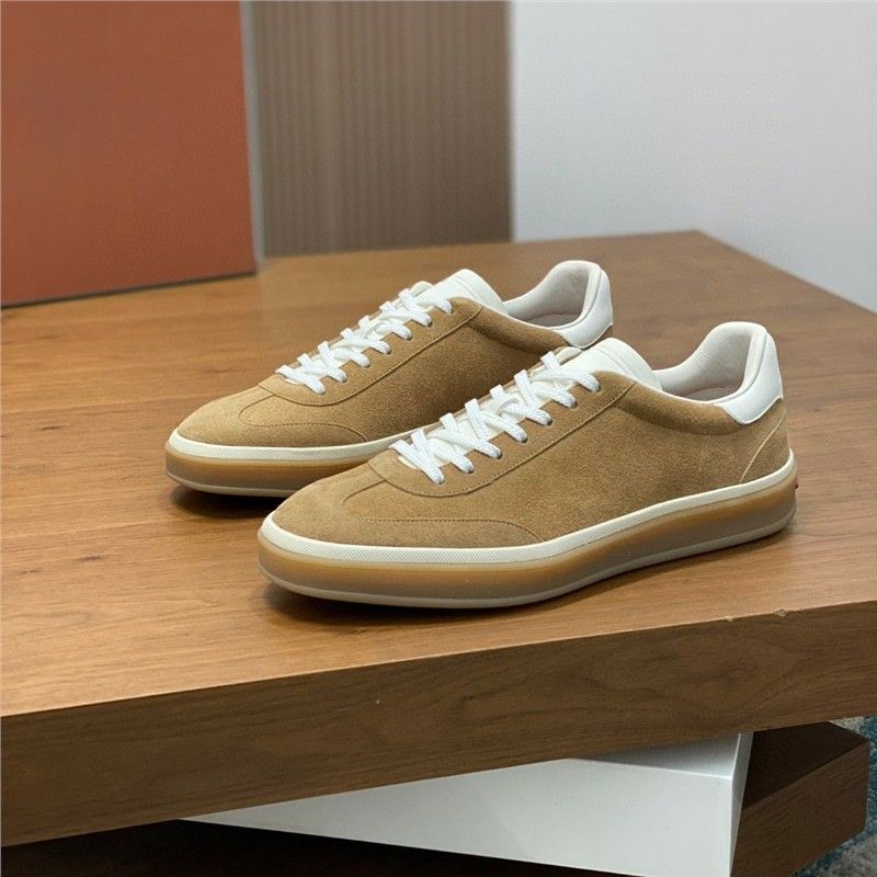 Zapatos casuales de ante para hombre, de cuero genuino, con cordones, de negocios, de lujo, de moda 2025_voghion.com