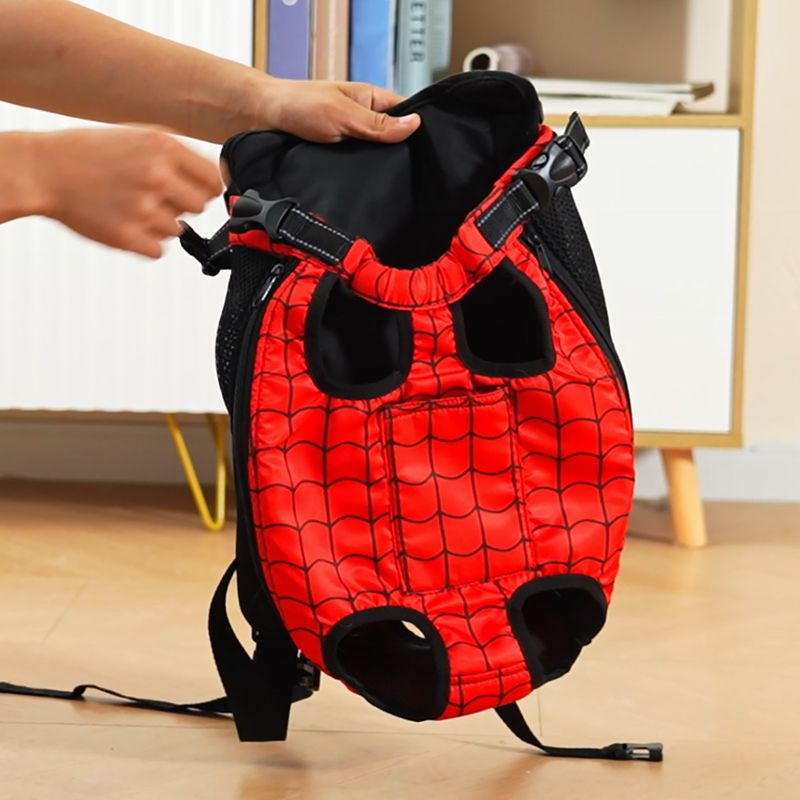 Dog Backpack Cat Chest Bag Front And Back Can Be Carried Breathable Design Pet Travel_voghion.com