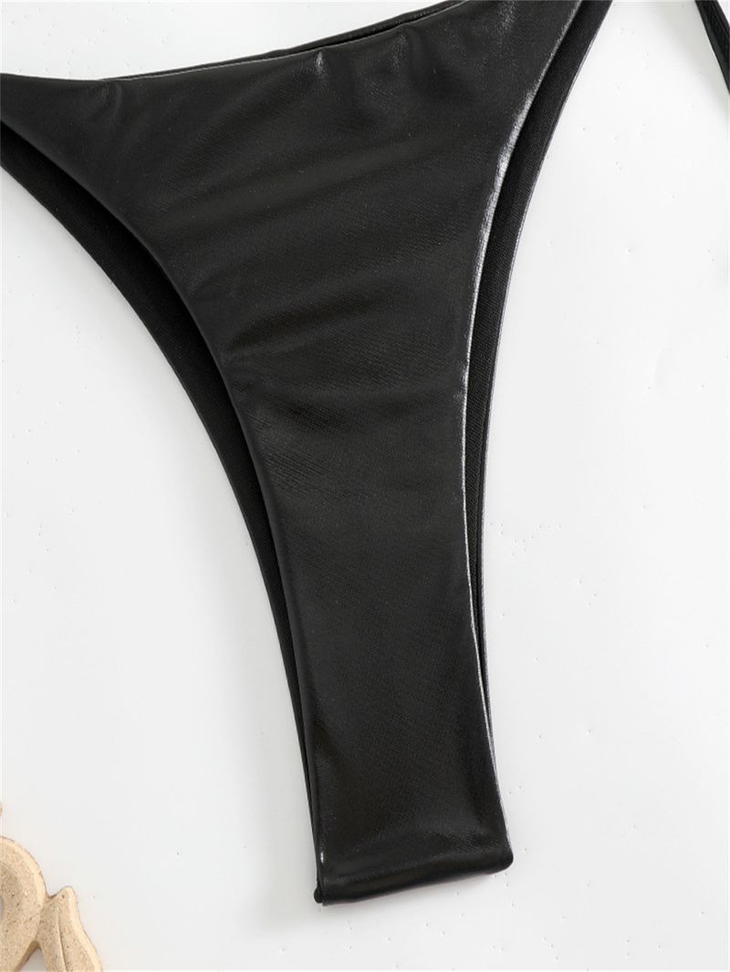 Traje de baño de moda para mujer, bikini dividido con estampado en caliente multicolor_voghion.com