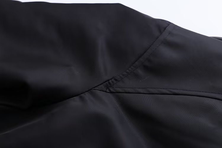 Women's plus-size bomber loose biker jacket_voghion.com