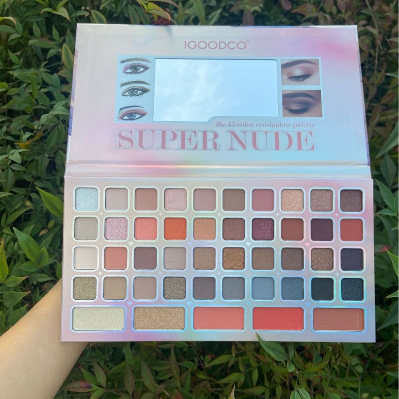 Makeup Sets 45 Color Eyeshadow Palette Matte Pearlescent Earth Color Makeup Palette Processing_voghion.com