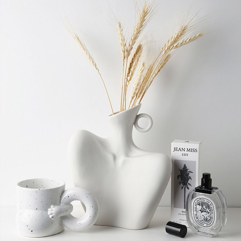 Wabi-Sabi Art Behanmei Vase - Body Art Ornament For B&B Flower Arrangements & Nordic Decor
ACZT_voghion.com