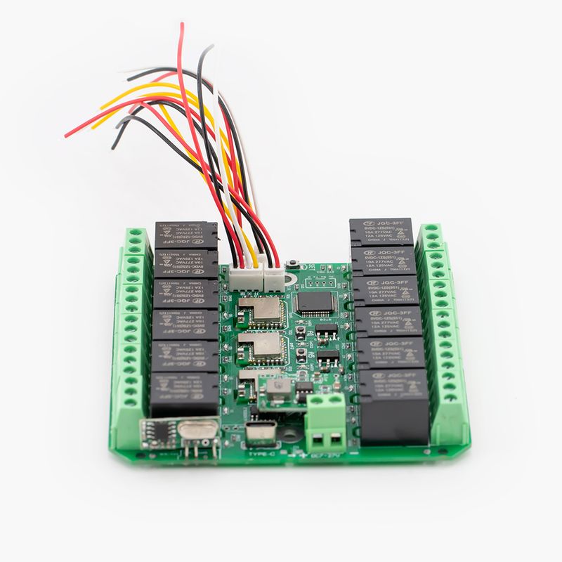 12 Channel WiFi Relay Module eWek APP Remote Control Self-lock DC 8V-28V AC 85V-250V Wireless Switch for Smart Home_voghion.com