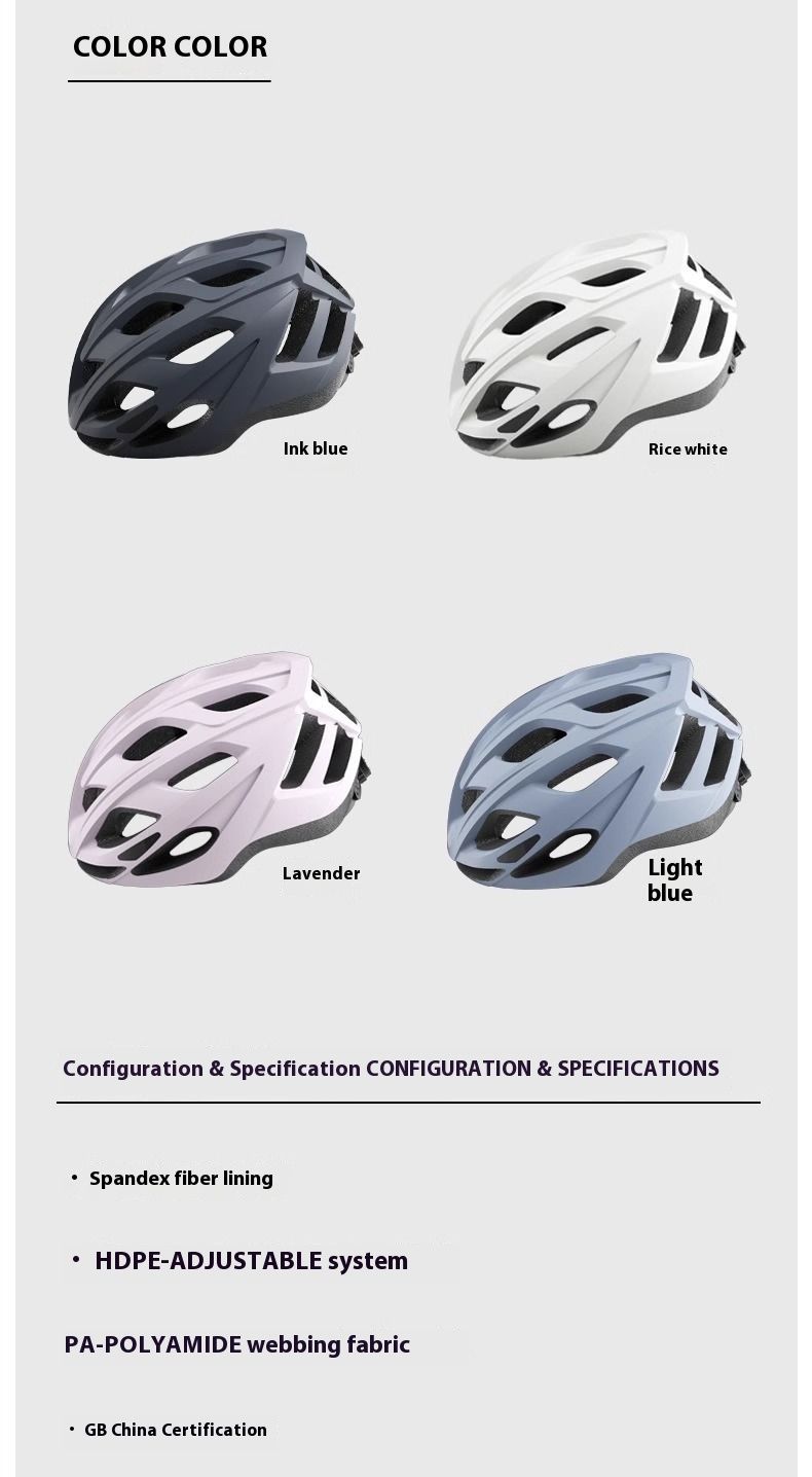 Casco da ciclismo estivo traspirante integrato per bicicletta da strada SWAY regolabile per esterni_voghion.com