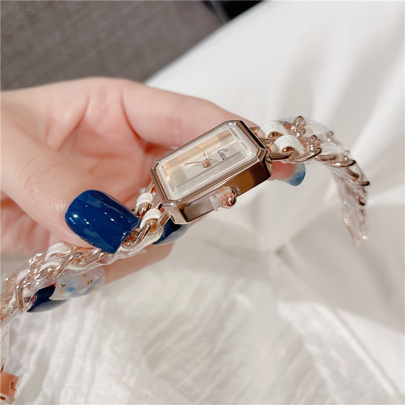 Women's watch Cacaxi Xiaoxiangfeng watch women's braided belt authentic waterproof quartz watch ladies watch_voghion.com