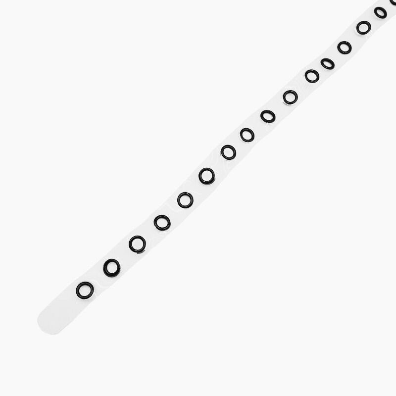 2025 Spring And Summer New Fashion Transparent Women's PVC Exhaust Eyelet Belt_voghion.com