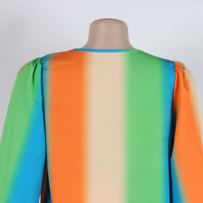 Women's Clothing Printed Swing Collar Wide Leg Pants Suit_voghion.com