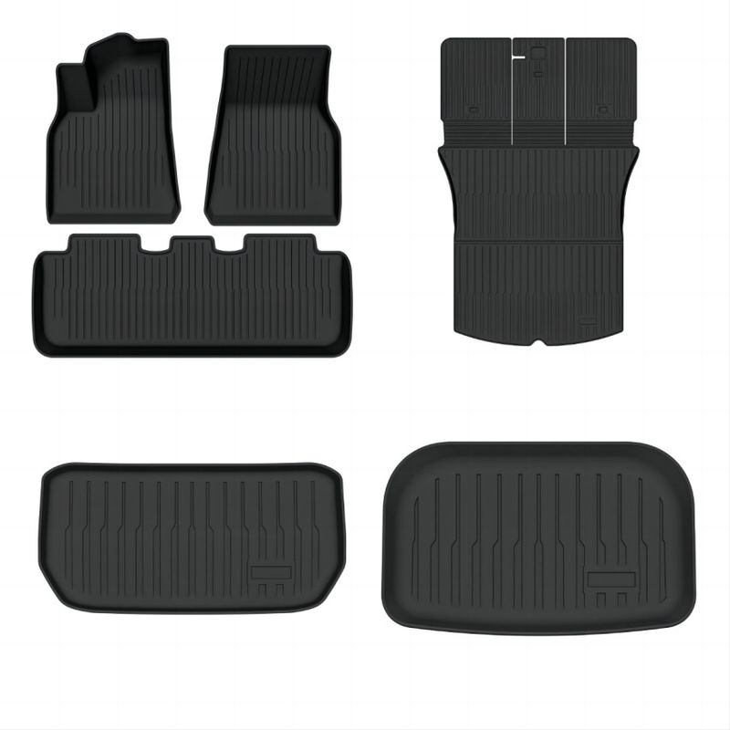 Suitable For Tesla Y/3 All-weather Waterproof And Odor-free TPE Special Car Car Floor Mat_voghion.com