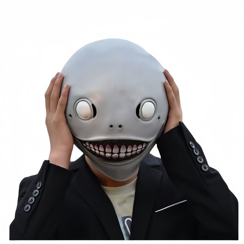 Party Masks NieR: Automata Emil Mask Halloween Headgear Game Character Costume Headdress Mask Props Emil_voghion.com