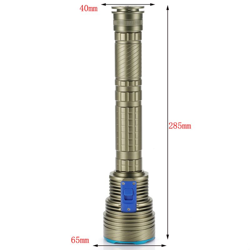 DuikzaklampProfessioneelOnderwaterduikenIPX68WaterdichtZaklamp9LED-lampVoor SpeleologieSnorkelenOnderwatervissenLamp_voghion.com