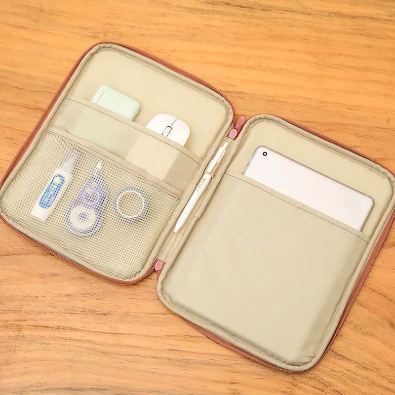 The Velvet Shockproof Clutch Business Storage Ipad Laptop Bag 13/11 Tablet Liner Bag Ins_voghion.com