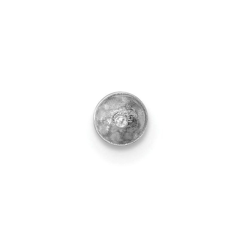 14kw 4.0mm Pearl Cup Threaded Post Earring Mounting_voghion.com