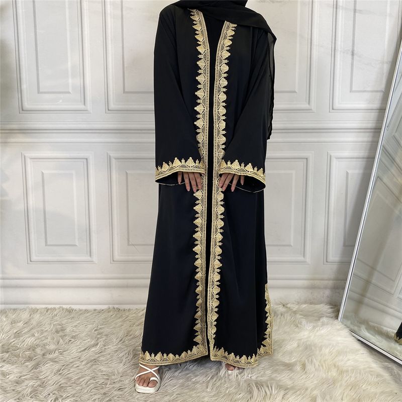 Turkey Kaften Hijab Muslim Prayer Clothes Pure Color Caften Evening Dress Islamic Product Burka Saudi Black Abayas Women African_voghion.com