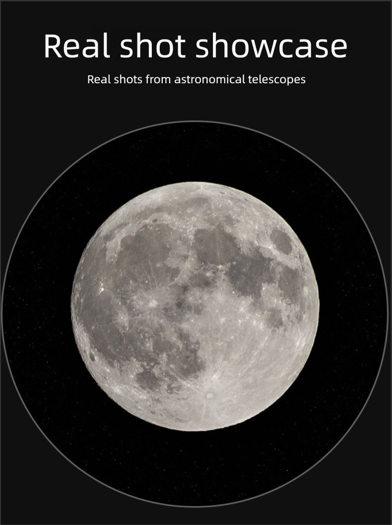 New 70400 Astronomical Telescope 333.35x High Definition Low Light Night Vision Photography Stargazing Moon Viewing Gift_voghion.com