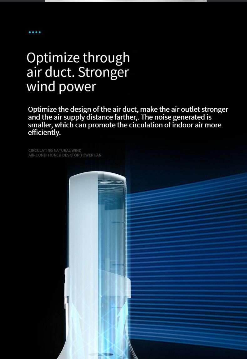 Air Conditioner Leafless Spray Small Refrigeration Desktop Ultra Quiet Office Desk Usb Air Circulation Fan Gift_voghion.com