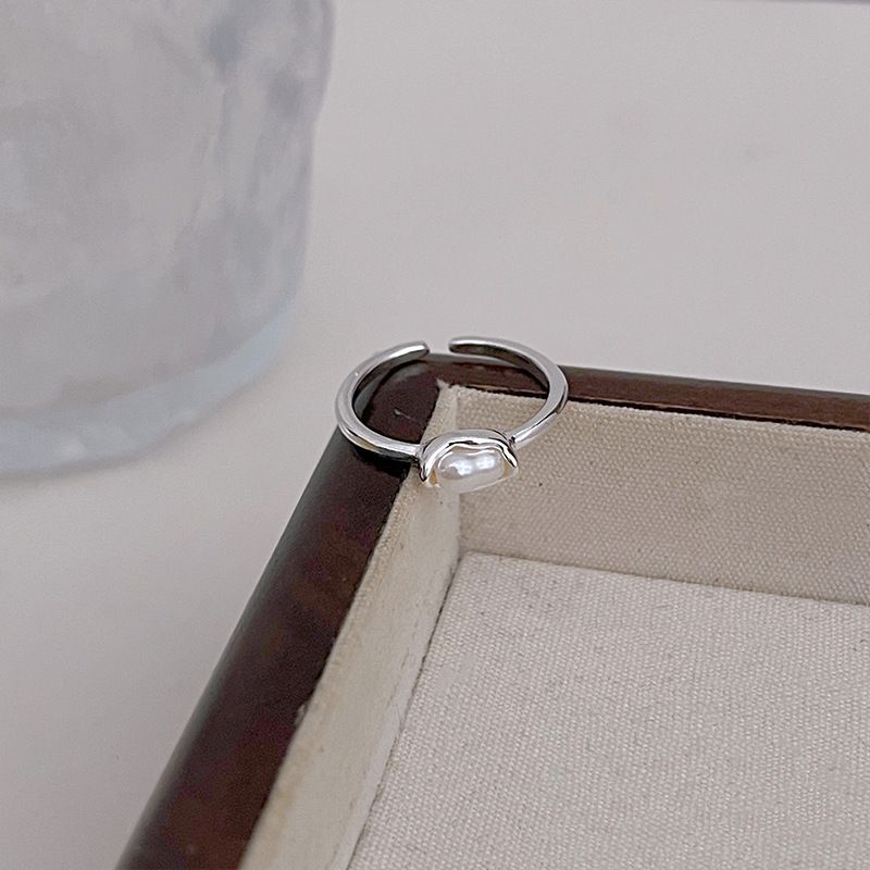 A Niche Zircon Sparkling Diamond Ring, Designed For Women With High-end And Cool Style, Featuring A New Open Index_voghion.com