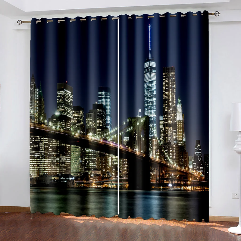 High Shading Curtains Angel Architecture Monuments Sadness Gothic Mysticism Theme Greek Artwork Thick Blackout Material Drape_voghion.com