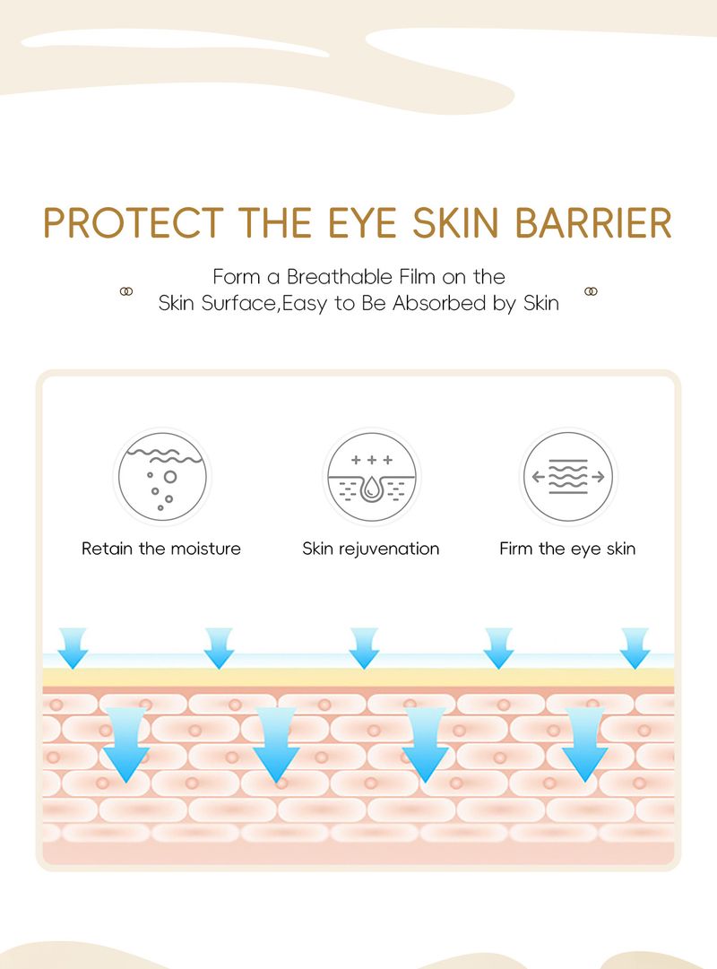 LAIKOU Red Ginseng Snail Eye Cream 15g Hydrating And Moisturizing To Protect Eye Skin_voghion.com