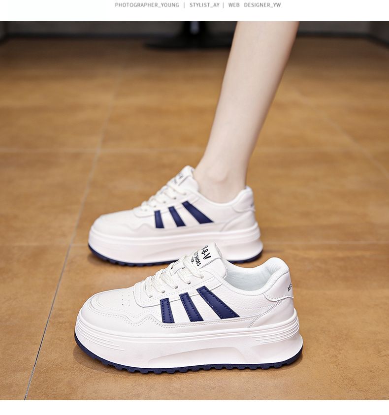 Scarpette bianche per bambini, ragazze, studenti, tempo libero, sport, scarpe da tavola versatili, tiro da strada_voghion.com