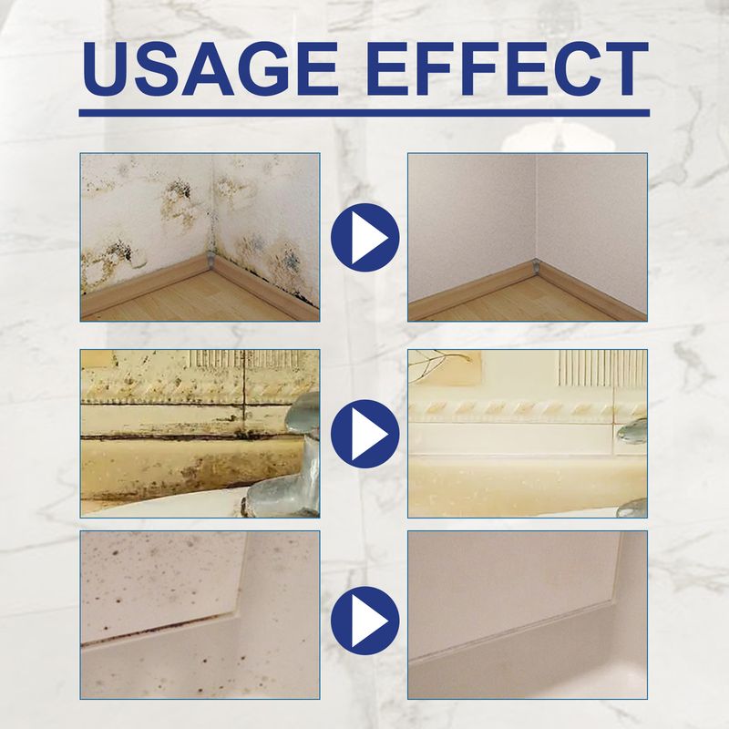 Removedor de moho en el techo, limpieza de paredes de azulejos de baño, spray quitamanchas de moho multifuncional_voghion.com