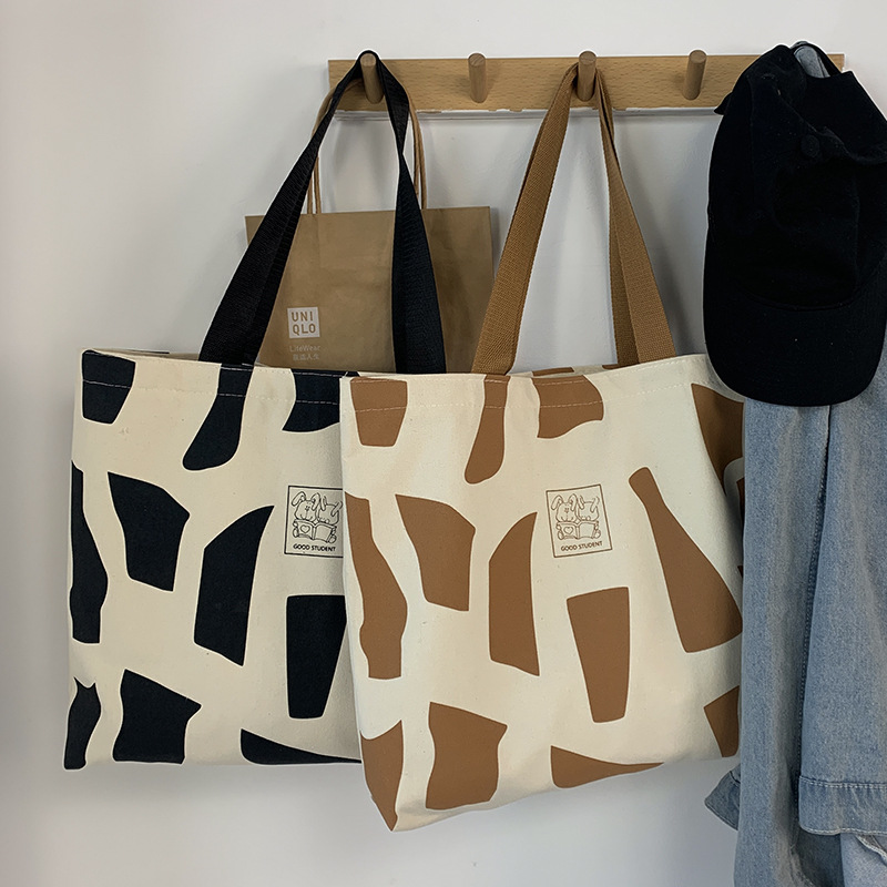 Tela da donna monospalla per lezione, outfit da studentessa universitaria, stile coreano Instagram con cerniera, design artistico,_voghion.com