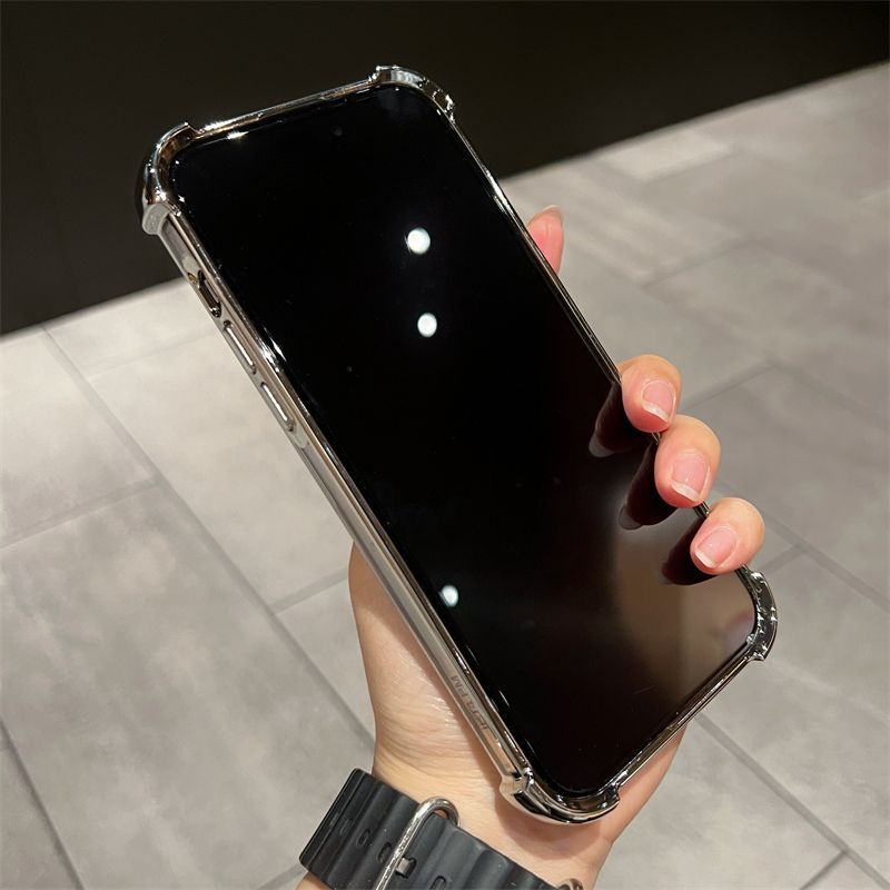 15promax-Telefonhülle, drehbarer Gyro-Ständer für iPhone 14, Airbag mit vier Ecken, 1312-Objektiv, alles inklusive 11_voghion.com