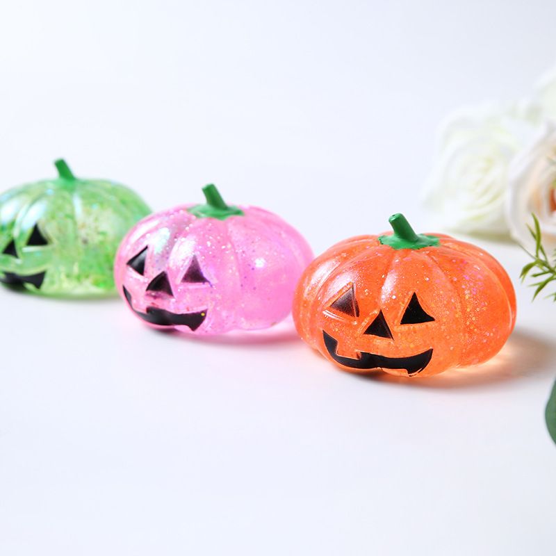 Schaum Squishies Halloween Kürbis Maltose Dekompression Entlüftung Prise Musik Langsam Rebound Dekompression Spielzeug_voghion.com