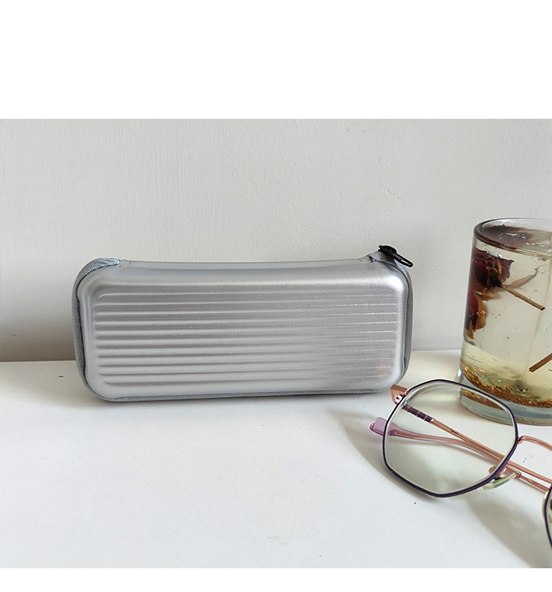 High-end creative trolley case glasses case men's and women's portable glasses case storage Japanese Simple myopia sunglasses_voghion.com