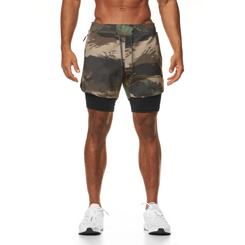 Men's Performance 5-Inch Running Shorts - Quick-Dry Woven Fabric With Built-In Liner - Mid-Rise Athletic Shorts For Summer Workouts & Outdoor Sports_voghion.com