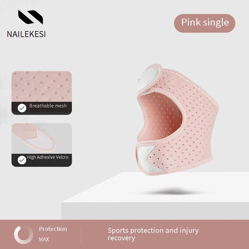 Lightweight Knee Support Brace For Hiking & Running – Adjustable Silicone Patella Strap With Breathable Mesh – Women’s/Men’s Comfort Fit_voghion.com