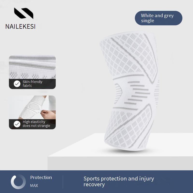 Unisex Elastic Elbow Support Sleeve For Sports & Fitness - Breathable Compression Arm Sleeve For Basketball, Badminton, Running & Gym Workouts_voghion.com
